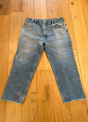 Jeans Levis Paint Splatter Baggy, brand: Vintage Dressing, condizioni: Ottime, taglia: M, €18.00, €19.60 include la Protezione acquisti