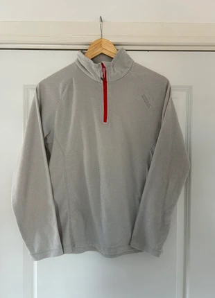 Regatta Light Grey Quarter Zip Fleece Jacket - Size 12, brand: Regatta, condition: Very good, size: L / 12, £8.00, £9.10 includes Buyer Protection