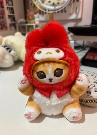 mofusandx hello kitty keychain plushie, brand: mofusand, condition: New with tags, size: Preemie, up to 44cm, £5.00, £5.70 includes Buyer Protection
