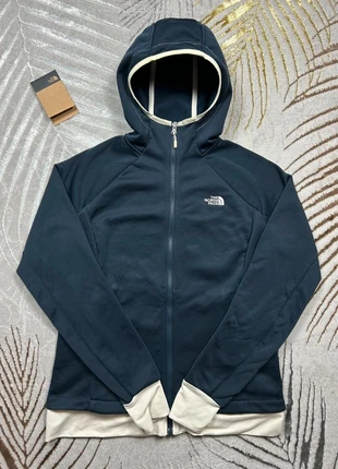 Gilet polaire à capuche the north face bleu marine / blanc logo brodé blanc, marca: The North Face, estado: Muito bom, tamanho: L / 40 / 12, €35.00, €37.45 inclui Proteção do Comprador Pro