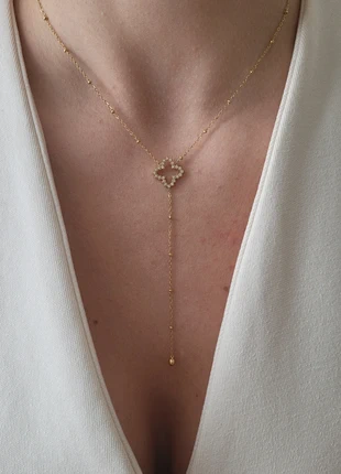 Collier sautoir tendance acier inoxydable doré ajustable, marque: Boutique Parisienne, état: Très bon état, 11,50 €, 12,78 € Protection acheteurs (Pro) incluse