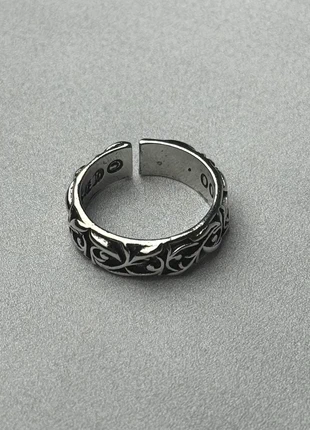 Bague Chrome Punk Goth en acier inoxydable, brand: CHROME, condition: New without tags, size: Adjustable, €10.00, €11.20 includes Buyer Protection Pro