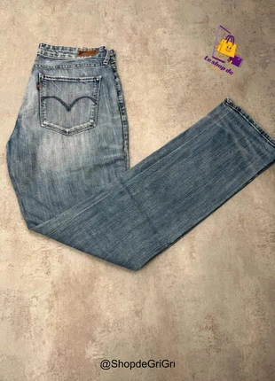 Jean Levi’s Straight Femme Bleu vintage – Taille 38 (W29 L32), marca: Levi's, estado: Muito bom, tamanho: M / 38 / 10, €26.00, €28.00 inclui Proteção do Comprador Pro