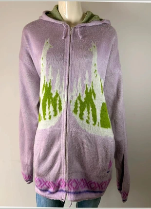 Tahuantisuyo Wool Cardigan – Handmade in Ecuador, Size XL, marke: Vintage Dressing, zustand: Sehr gut, größe: XL / 42 / 14, 24,90 €, 26,85 € inklusive Vinted-Käuferschutz