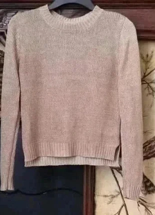 Pull doré Forever 21 – Très bon état – Taille 36 / M, merk: Forever 21, staat: Heel goed, maat: S / 36 / 8, € 12,00, € 13,30 inclusief Kopersbescherming