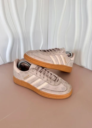 Adidas Handball Spezial Trainers Wonder Taupe / Linen / Gum UK 5.5, brand: adidas, condition: Good, size: 5.5, £30.00, £32.20 includes Buyer Protection Pro