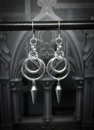 🔗 Boucles d’Oreilles à Pointes, marca: Punk, estado: Muy bueno, 16,00 €, 17,50 € Protección al comprador Pro incluida