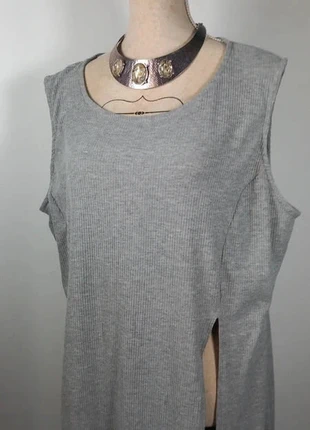 Magnifique longue tunique grise Pink Clove – Taille 52 – Neuve !, marque: Pink Clove, état: Neuf sans étiquette, taille: 6XL / 52 / 24, 18,00 €, 19,60 € Protection acheteurs (Pro) incluse