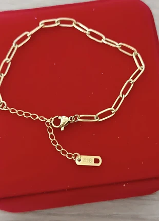 Magnifique Bracelet plaqué or neuf, marke: 750, zustand: Neu, mit Etikett, 3,00 €, 3,85 € inklusive Vinted-Käuferschutz