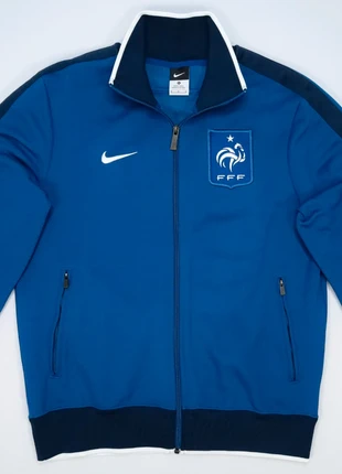 France FFF 2011 N98 Presentation Jacket - Veste Zippée Nike Vintage Football Giacca Francia Chaqueta, brand: Nike, condition: Very good, size: M, €49.90, €53.10 includes Buyer Protection Pro