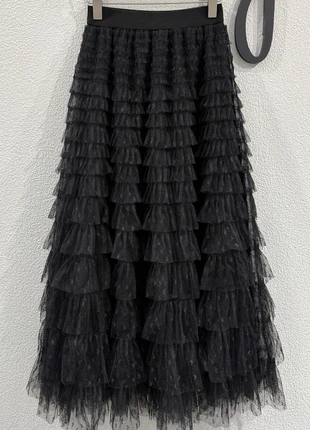 Jupe en tulle avec petits cœurs, état: Neuf avec étiquette, taille: Taille unique, 14,90 €, 16,35 € Protection acheteurs incluse