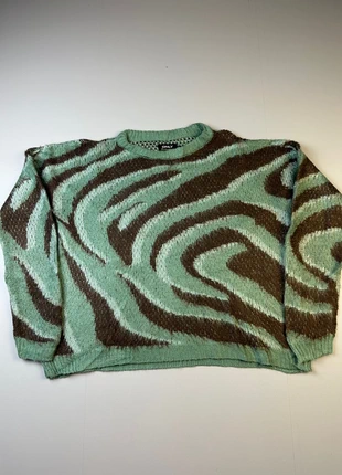 Lot P16 Pull vintage menthe et noir motifs graphiques – Taille M Femme – Très bon état, marque: Vintage Dressing, état: Très bon état, taille: M / 38 / 10, 9,50 €, 10,68 € Protection acheteurs incluse