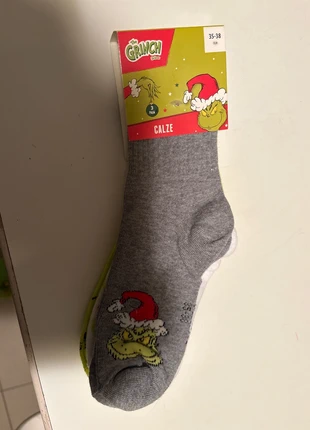 Tris calzini grinch, brand: The Grinch, condizioni: Nuovo con cartellino, taglia: S | 35-38, €5.00, €5.95 include la Protezione acquisti