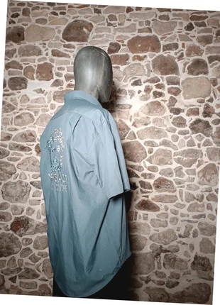 Versace Jeans Couture Blue Shirt, marque: Versace, état: Très bon état, taille: M, 85,00 €, 89,95 € Protection acheteurs incluse