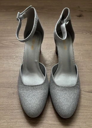 Pumps | silber | Glitzer | Größe 41 | Pizz Annu, marque: Elegant, état: Neuf avec étiquette, taille: 41, 25,00 €, 26,95 € Protection acheteurs incluse