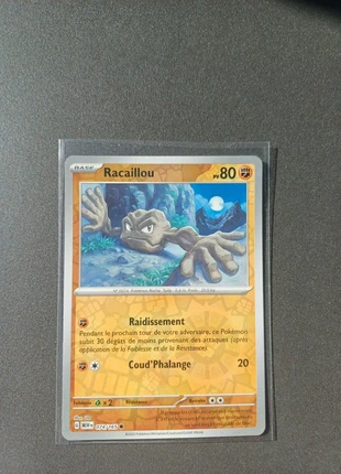 Racailou reverse 74/165 série 151, marke: Pokémon, zustand: Neu, 1,00 €, 1,75 € inklusive Vinted-Käuferschutz
