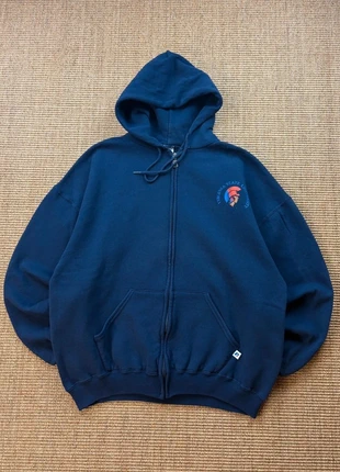 Russell Athletic hoodie zip bleu capuche Virginia State University logo brodé USA 90s L mixte #0281, brand: Russell Athletic, condizioni: Ottime, taglia: L, €33.27, €35.63 include la Protezione acquisti Pro