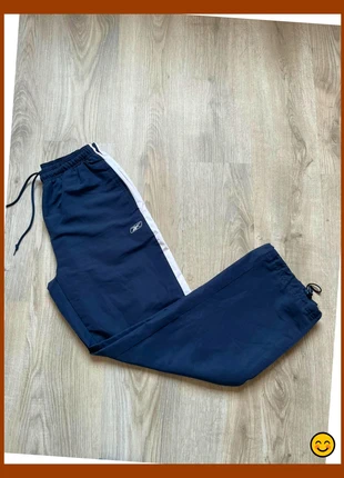 TrackPant Jogging Reebok vintage bleu marine réglable pour homme | Taille S, brand: Reebok, condition: Very good, size: S, €11.50, €12.78 includes Buyer Protection