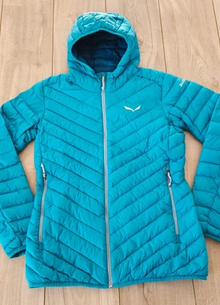 Doudoune fine et chaude femme salewa - bleu turquoise - taille L - outdoor / trekking, marque: Salewa, état: Très bon état, taille: L / 40 / 12, 65,90 €, 69,90 € Protection acheteurs incluse
