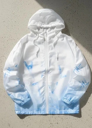 Veste / dégradée / blanche-bleu / streetwear, brand: Skylane District, condition: Very good, size: M, €59.90, €63.60 includes Buyer Protection