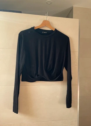 T-shirt à manches longues noir, brand: H&M, condition: Very good, size: L / 40 / 12, €4.00, €4.90 includes Buyer Protection