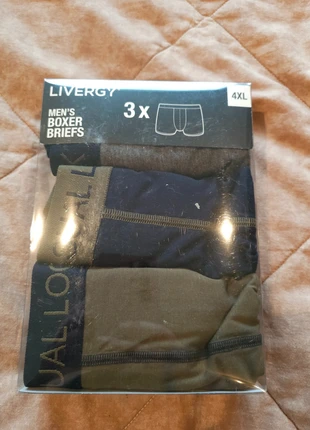 heren boxershorts, merk: Livergy, staat: Nieuw met prijskaartje, maat: 4XL, € 4,00, € 4,90 inclusief Kopersbescherming