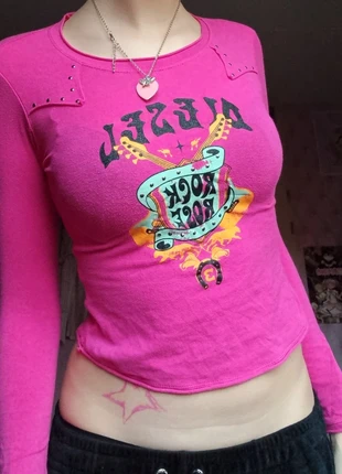 Diesel cropped longsleeve, merk: Diesel, staat: Heel goed, maat: S / 36 / 8, € 10,00, € 11,20 inclusief Kopersbescherming