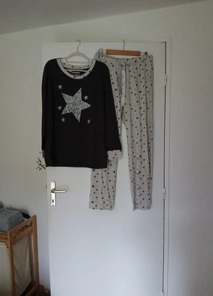 Ensemble de Pyjama, marque: Bonprix, état: Très bon état, taille: XXL / 44 / 16, 2,50 €, 3,33 € Protection acheteurs incluse
