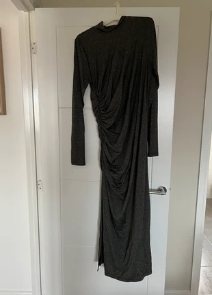 H&M Gathered Turtleneck Dress, brand: H&M, condition: Very good, size: M / 10, £7.00, £8.05 includes Buyer Protection