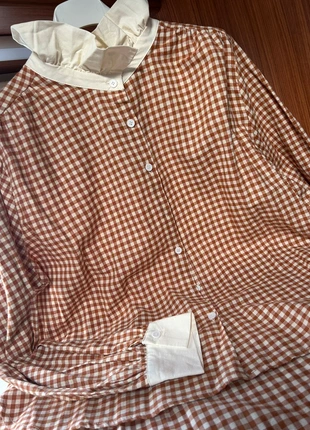 Blouse chemise à carreaux col volanté, brand: it Hippie, condition: New with tags, size: M / 38 / 10, €35.00, €37.45 includes Buyer Protection