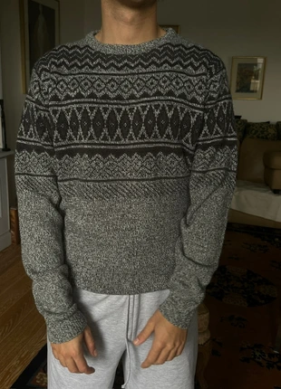 pull vintage jacquard, brand: Vintage Dressing, condizioni: Buone, taglia: L, €8.00, €9.10 include la Protezione acquisti