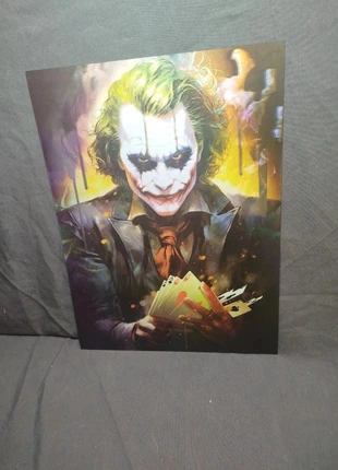 Poster 3D jocker (44), marke: DC Comics, zustand: Sehr gut, 16,99 €, 18,54 € beinhaltet Vinted-Käuferschutz Pro