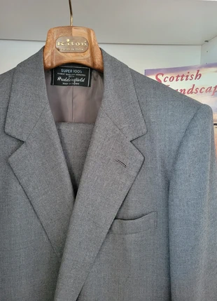 Costume bespoke en laine Huddersfield, marca: Bespoke, estado: Muy bueno, tamaño: L, 199,00 €, 209,65 € Protección al comprador incluida