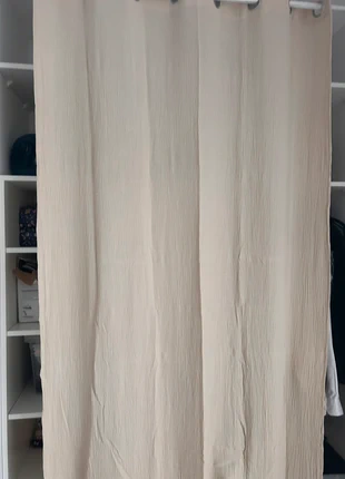 Rideaux gaze de coton, marque: Beige, état: Neuf sans étiquette, taille: 200 cm - 249 cm, 15,00 €, 16,45 € Protection acheteurs incluse