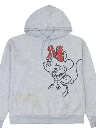 Disney 90's minnie mouse pullover hoodie small grey vintage retro, brand: Disney, condition: Satisfactory, size: XXXS / 2, £16.00, £17.50 includes Buyer Protection Pro
