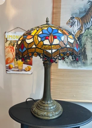 Lampe Tiffany style neuve – décoration d’intérieur raffinée, marca: lampe en vitrail, estado: Nuevo sin etiquetas, 125,00 €, 131,95 € Protección al comprador incluida