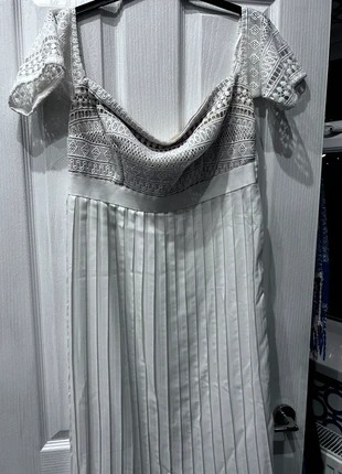 Dress white, brand: Little Mistress, condition: New with tags, size: M / UK 12-14, £5.00, £5.95 includes Buyer Protection