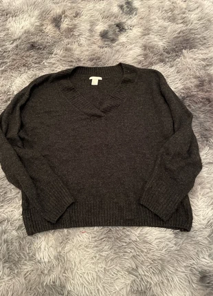 Pull gris foncé, brand: H&M, condition: Very good, size: S / 36 / 8, €2.00, €2.80 includes Buyer Protection