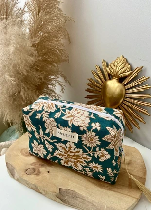 Trousse tendance faite à la main en couture, marque: Boutique indépendante, état: Neuf sans étiquette, 14,00 €, 15,40 € Protection acheteurs incluse