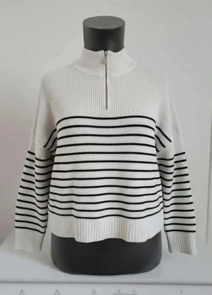 🖤 Superbe pull rayé Promod – Taille L – Très bon état, condizioni: Ottime, taglia: L / IT 44 / EU 40, €9.99, €11.19 include la Protezione acquisti