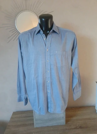 Chemise bleue Pierre Cardin t. M, merk: Pierre Cardin, staat: Heel goed, maat: M, € 10,00, € 11,20 inclusief Kopersbescherming Pro