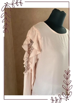 Blouse rose poudré élégante T38 – neuve avec étiquette - Lady Blush, marca: Lady Blush, estado: Novo com etiquetas, tamanho: M / 38 / 10, €12.00, €13.30 inclui Proteção do Comprador