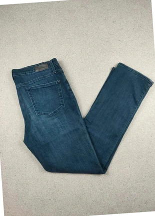 Jean slim stretch | DKNY Jeans | bleu marine patiné | US10 L30 (40FR) Femme, marque: DKNY, état: Très bon état, taille: L / 40 / 12, 14,00 €, 15,40 € Protection acheteurs (Pro) incluse