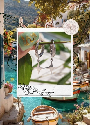 Boucles d'oreilles créoles en acier inoxydable argent, marque: Boutique indépendante, état: Neuf avec étiquette, 15,50 €, 16,98 € Protection acheteurs incluse