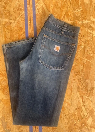 Jean Carhartt Straight Fit – bleu brut – taille 32x32, marque: Carhartt, état: Bon état, taille: W32 | FR 42, 28,00 €, 30,10 € Protection acheteurs incluse