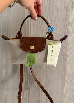 Longchamp Le pliage mini tasche Beige, marque: Longchamp, état: Neuf avec étiquette, 60,00 €, 63,70 € Protection acheteurs incluse