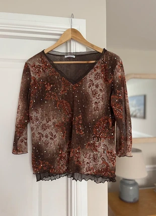 Mesh top, brand: Patrice Breal, condition: Very good, size: L / 12, £18.00, £19.60 includes Buyer Protection