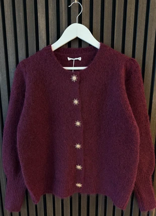 Gilet bordeaux en laine, brand: Boutique Parisienne, condition: Very good, size: M / 38 / 10, €36.00, €38.50 includes Buyer Protection Pro