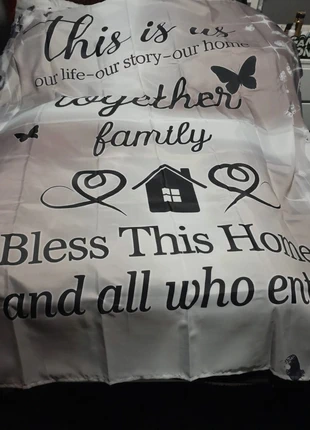 Shower curtain Family, condition: New with tags, size: 150 cm - 199 cm, £8.00, £9.10 includes Buyer Protection