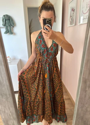 Robe V dos nu T2, brand: Purple Queen, condition: Very good, size: M / 38 / 10, €10.00, €11.20 includes Buyer Protection